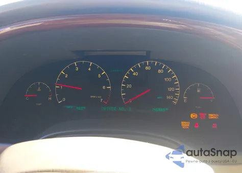 2000 Cadillac Deville Dts z USA, uszkodzony, nr VIN 1G6KF5798YU352212